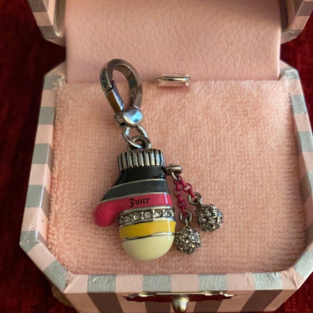 Juicy Couture Mitten Charm